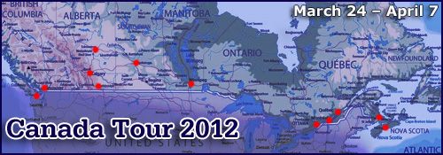 Canada Tour 2012