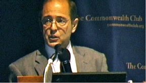 Richard Gage, AIA, speaks at the Commonwealth Club