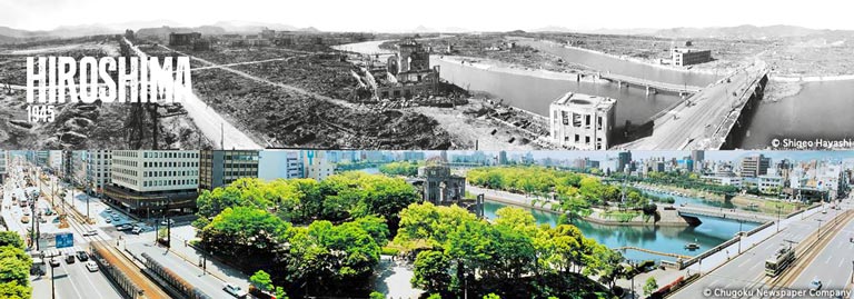 Hiroshima Nagasaki 1945 to 2015