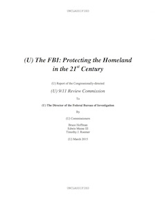 9/11 Review Commission Report