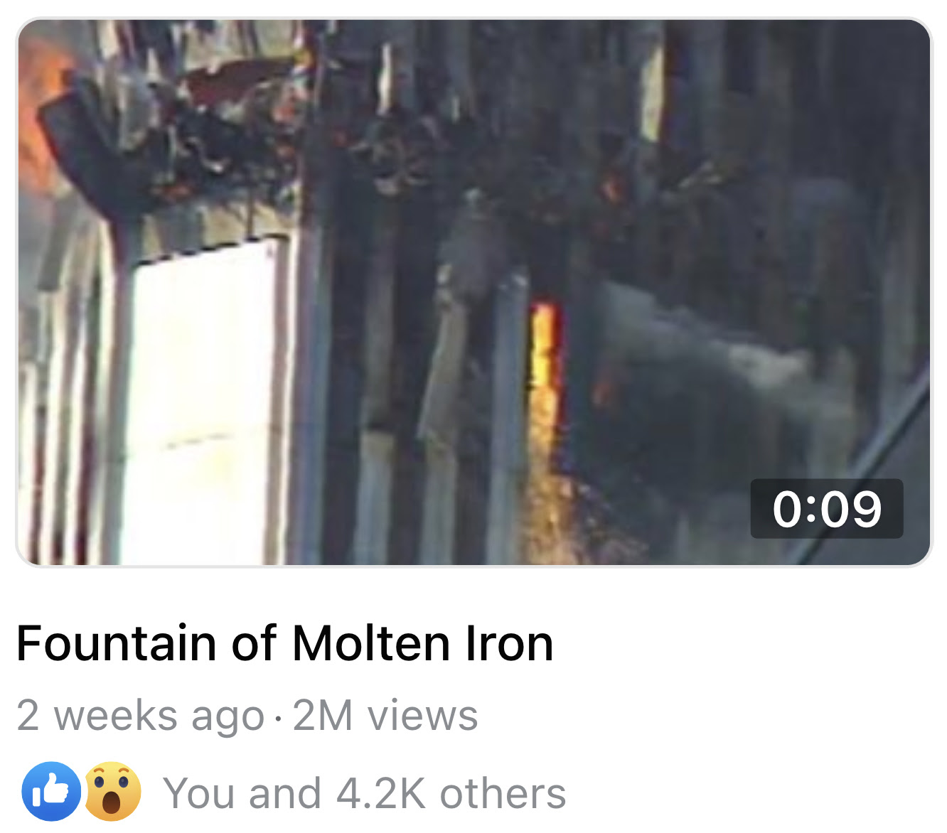 Fountain of Molten Iron web